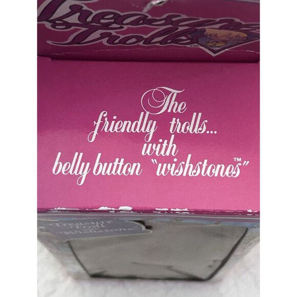 Ace Novelty Treasure Trolls Fire Chief In Original Box 1991 - Picture 7 of 7